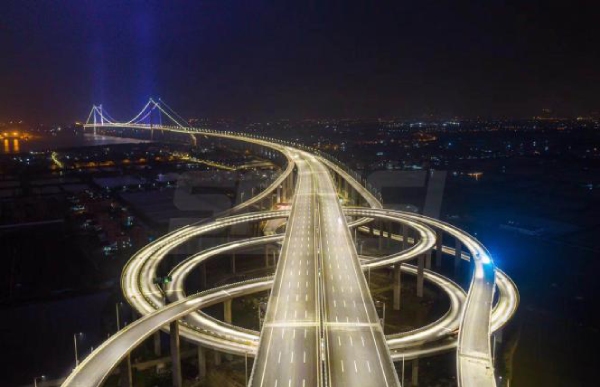 廣東南沙大橋（虎門(mén)二橋）海鷗島互通立交