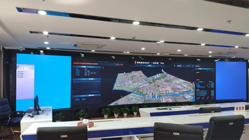 超高清,LED顯示技術,助力,智慧城市,信息可視化